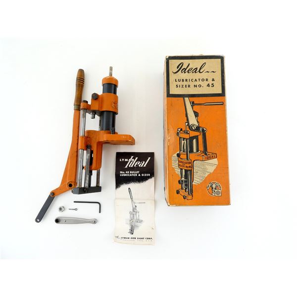 LYMAN / IDEAL NO. 45 LUBRICATOR AND SIZER