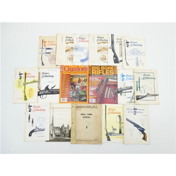 ASSORTED "THE CANADIAN JOURNAL OF ARMS COLLECTING" BOOK, ETC. LOT