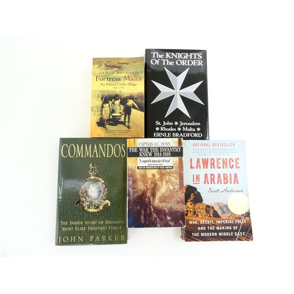 ASSORTED MILITARY BOOK LOT