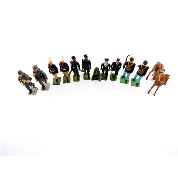 ASSORTED BRITAINS LTD. / RISLEY TOY SOLIDER LOT