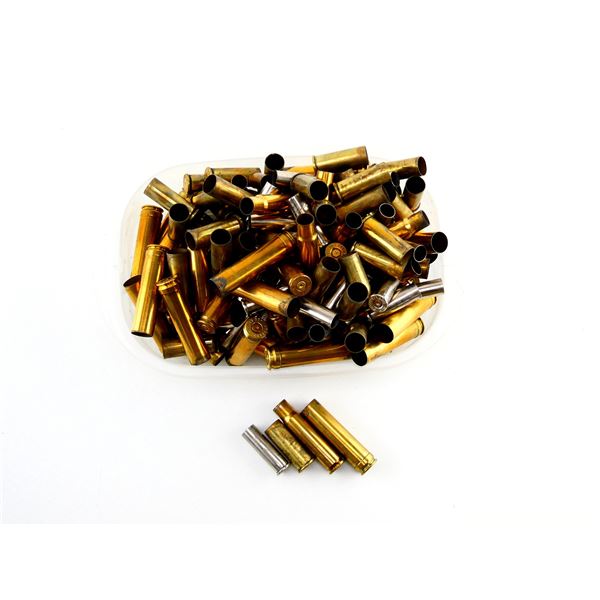 NON-PRIMED ASSORTED BRASS AND NICKEL CASES LOT