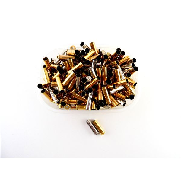 NON-PRIMED ASSORTED .357 MAG BRASS  AND NICKEL CASES LOT
