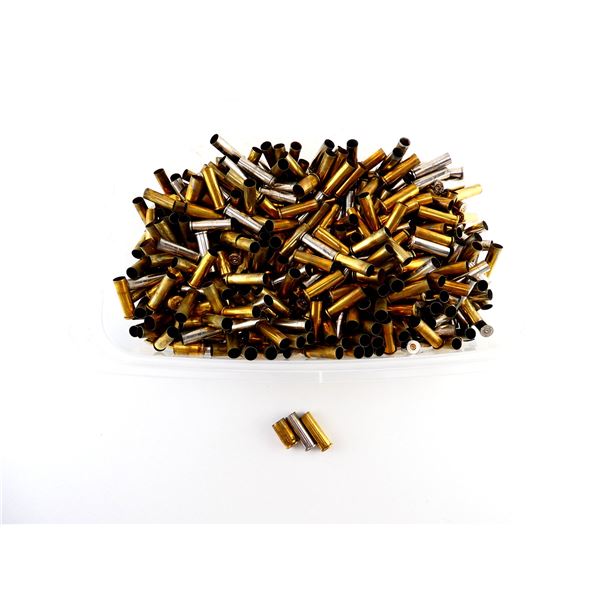 NON-PRIMED ASSORTED .357 MAG BRASS AND NICKEL C ASES LOT