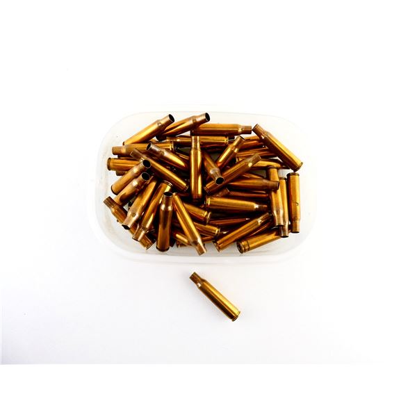 NON-PRIMED ASSORTED 7X57MM BRASS CASES MADE FROM .270 WIN BRASS CASES LOT