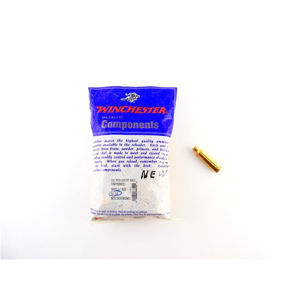 NEW NON-PRIMED WINCHESTER .300 WIN SHORT MAG BRASS CASES LOT