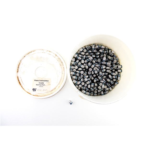 PLAINS .45 CALIBER BULLETS LOT