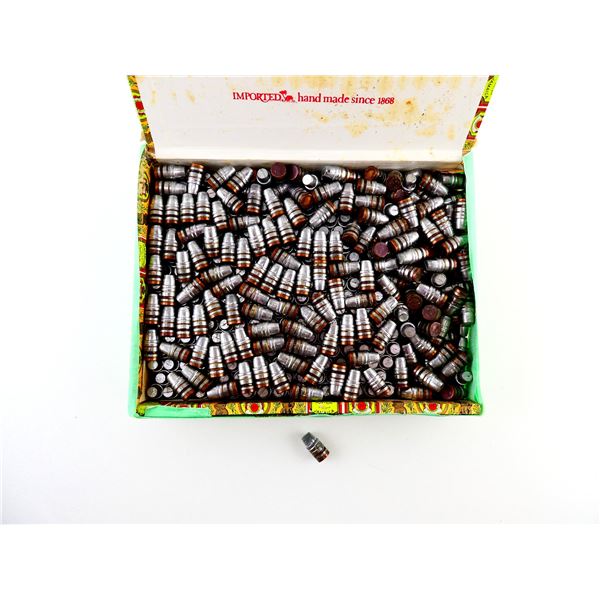 UNKNOWN CAST BULLETS WITH GAS  CHECKS LOT