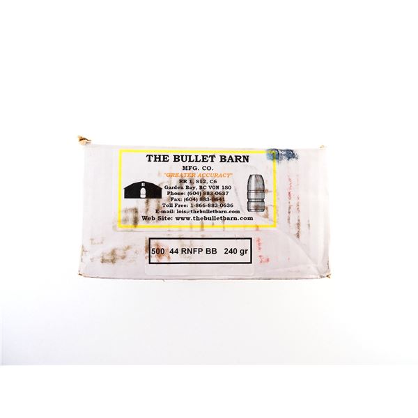 THE BULLET BARN .44 CALIBER BULLETS LOT