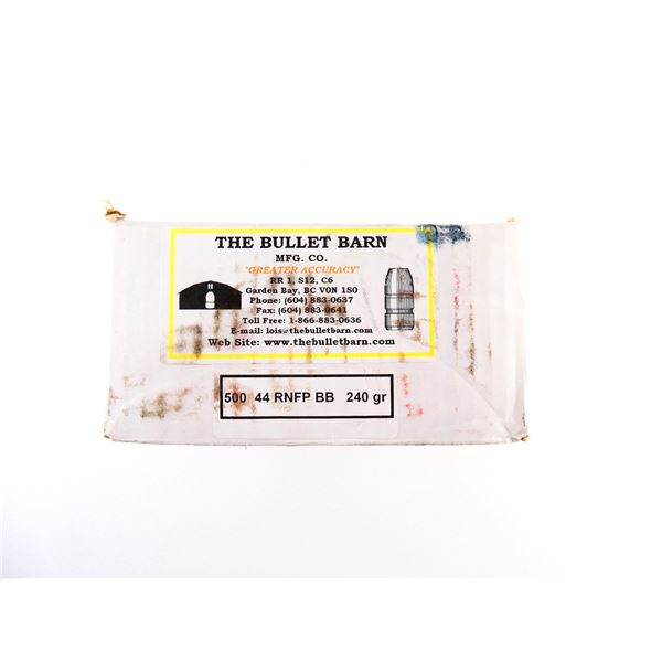 THE BULLET BARN .44 CALIBER BULLETS LOT