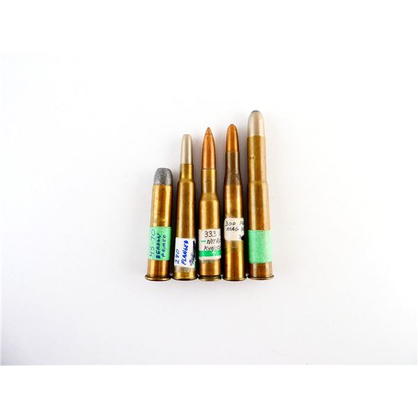 COLLECTIBLE ASSORTED ENGLISH SPORTING AMMO LOT