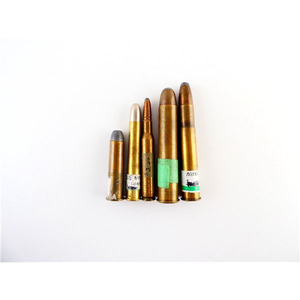 COLLECTIBLE ASSORTED ENGLISH SPORTING AMMO LOT