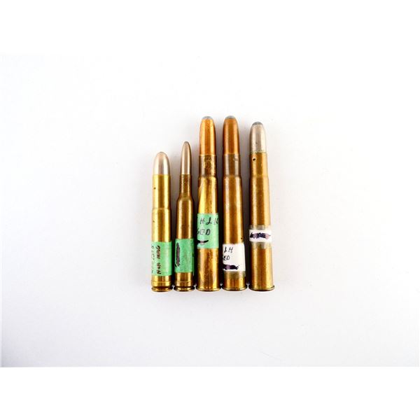 COLLECTIBLE ASSORTED ENGLISH SPORTING AMMO LOT