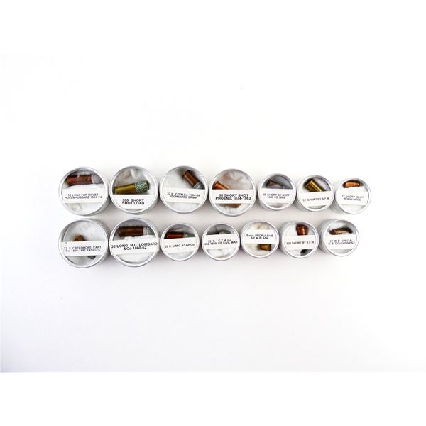 COLLECTIBLE ASSORTED EARLY PISTOL AMMO LOT