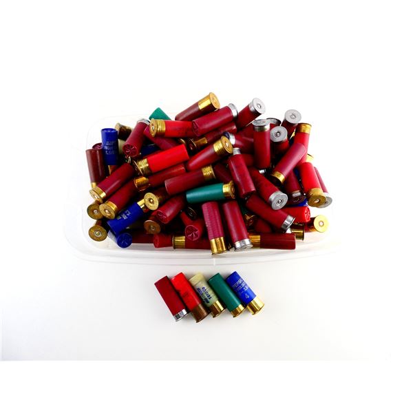 RELOADED ASSORTED 12 GAUGE 2 3/4" AND 3" SHOT SHELL AMMO LOT
