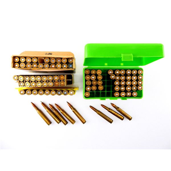 RELOADED ASSORTED .30-06 SPRG AMMO LOT