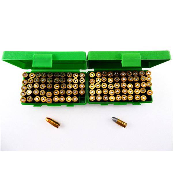 RELOADED ASSORTED 9MM LUGER AMMO LOT