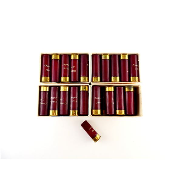 RELOADED ASSORTED 12 GAUGE 2 3/4" SHOT SHELL AMMO LOT
