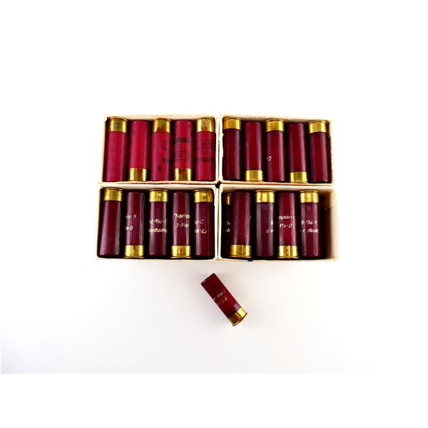 RELOADED ASSORTED 12 GAUGE 2 3/4" SHOT SHELL AMMO LOT
