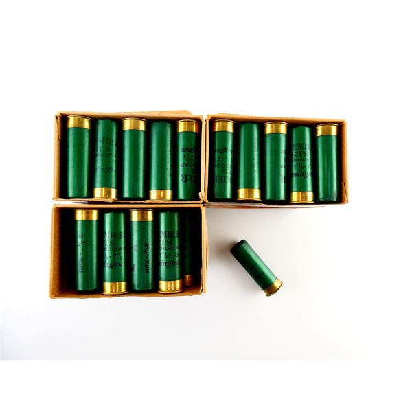 RELOADED ASSORTED 12 GAUGE 2 3/4' SHOT SHELL AMMO LOT