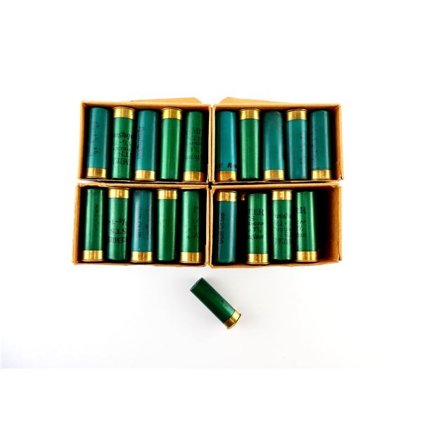 RELOADED ASSORTED 12 GAUGE 2 3/4' SHOT SHELL AMMO LOT