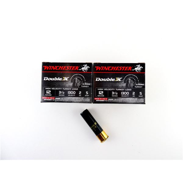 WINCHESTER DOUBLE X 12 GAUGE 3 1/2" SHOT SHELL AMMO LOT