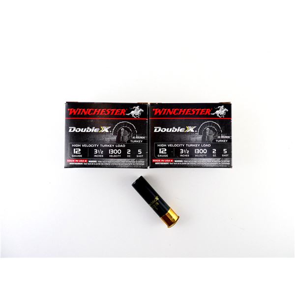 WINCHESTER DOUBLE X 12 GAUGE 3 1/2" SHOT SHELL AMMO LOT