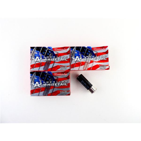 HORNADY AMERICAN WHITETAIL 12 GAUGE 2 3/4" SHOT SHELL AMMO LOT