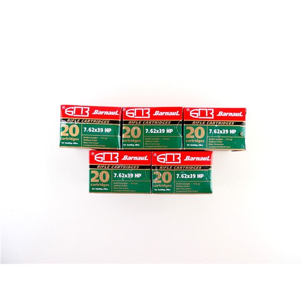 BARNAUL 7.62X39MM AMMO LOT