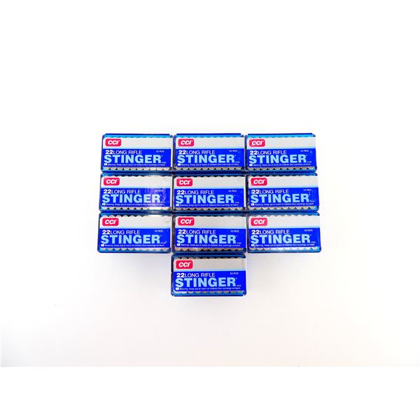 CCI .22 LR STINGER AMMO LOT