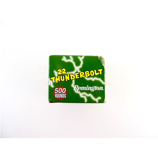 REMINGTON THUNDERBOLT .22 LR AMMO LOT