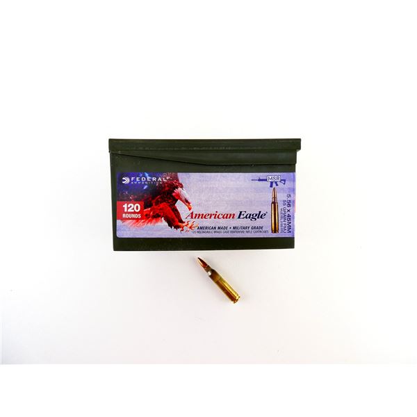 FEDERAL AMERICAN EAGLE 5.56X45MM AMMO LOT