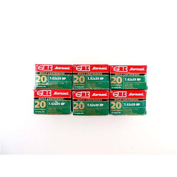 BARNAUL 7.62X39MM AMMO LOT
