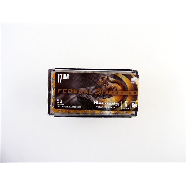 FEDERAL PREMIUM .17 HMR AMMO LOT