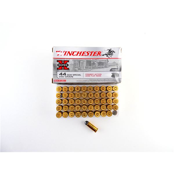 WINCHESTER .44 S&W SPL AMMO LOT