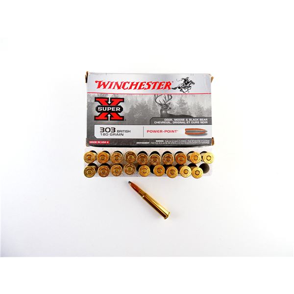 WINCHESTER .303 BR AMMO LOT