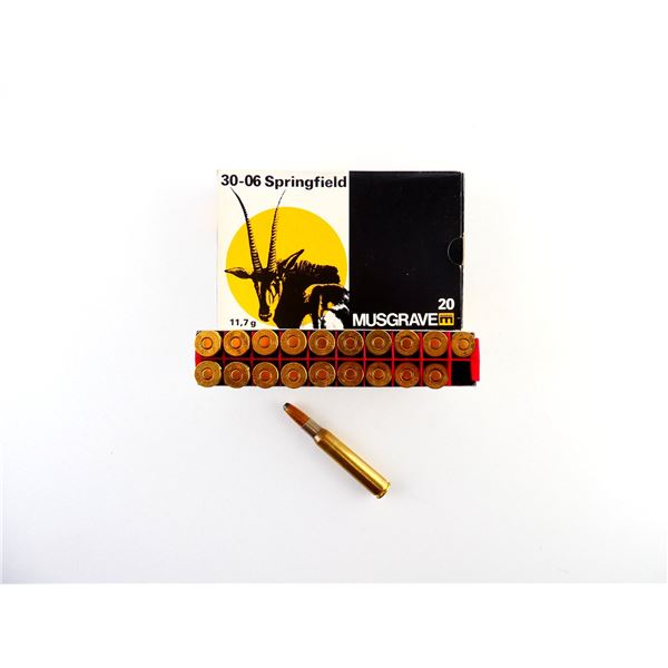 MUSGRAVE .30-06 SPRG AMMO LOT