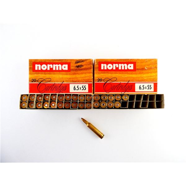 NORMA 6.5X55MM AMMO LOT