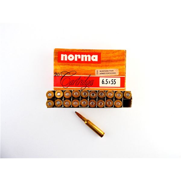 NORMA 6.5X55MM AMMO LOT