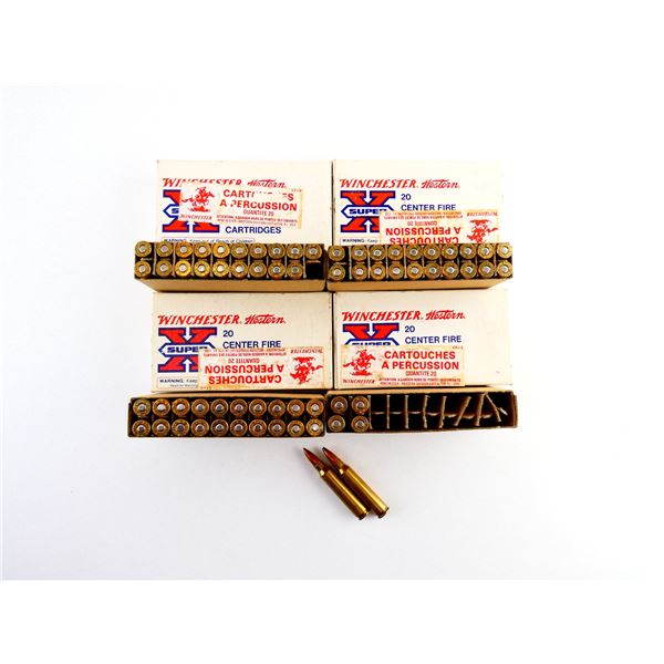 ASSORTED WINCHESTER .223 REM AMMO LOT
