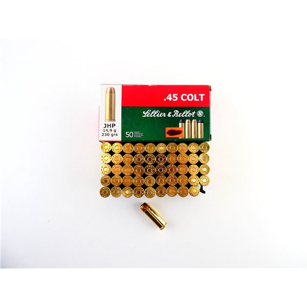 SELLIER & BELLOT .45 COLT AMMO LOT