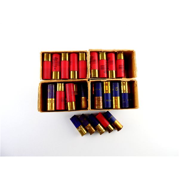 ASSORTED 12 GAUGE 2 3/4" SHOT SHELL AMMO LOT