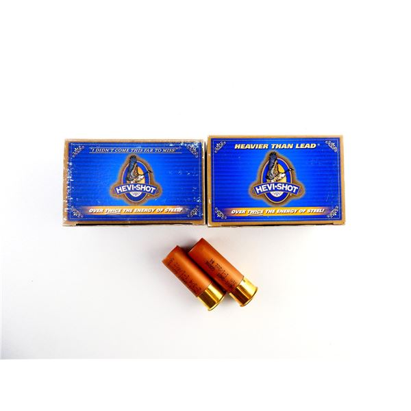 ASSORTED HEVI-SHOT 12 GAUGE 2 3/4" AND 3" SHOT SHELL AMMO LOT