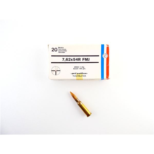 PRVI PARTIZAN 7.62X54R AMMO LOT