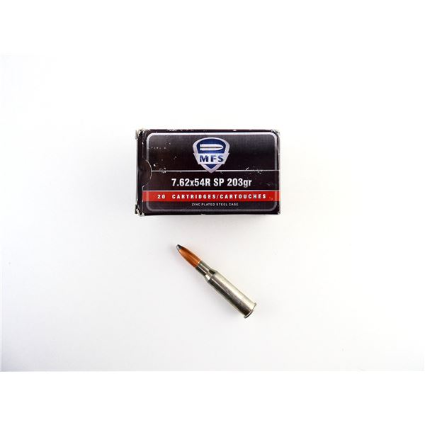 MFS 7.62X54R AMMO LOT