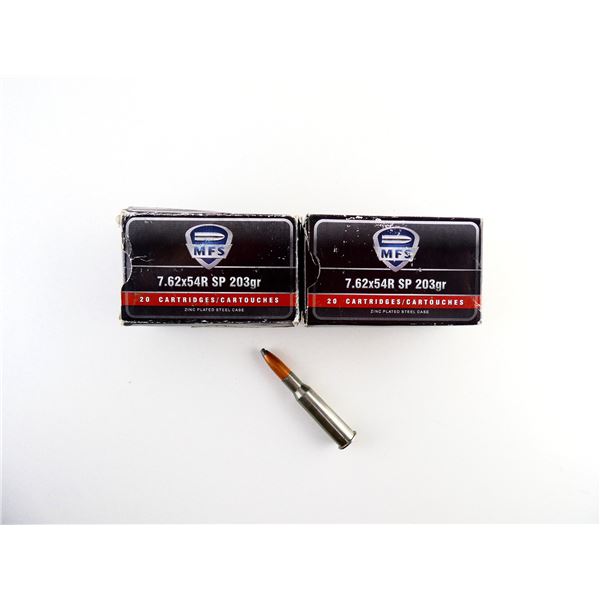 MFS 7.62X54R AMMO LOT
