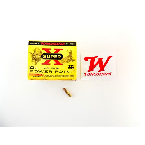 WINCHESTER .22 LR AMMO LOT