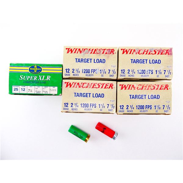 ASSORTED 12 GAUGE 2 3/4" SHOT SHELL AMMO LOT
