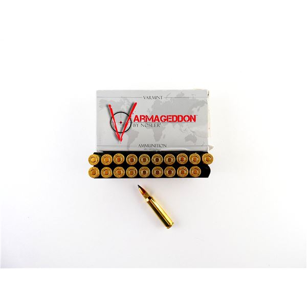 NOSLER VARMAGEDDON .223 REM AMMO LOT