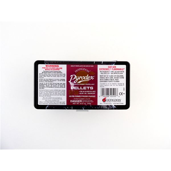 HODGDON PYRODEX PRE-FORMED PELLETS FOR .50 CALIBER MUZZLELOADERS LOT