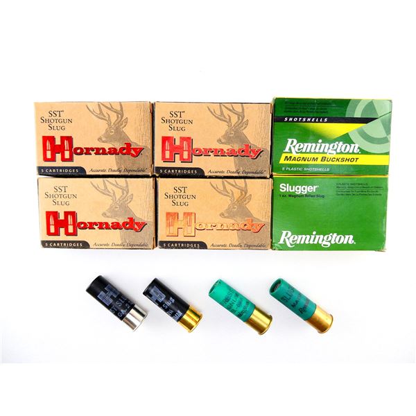 ASSORTED 12 GAUGE 2 3/4" AND 3" SHOT SHELL AMMO LOT